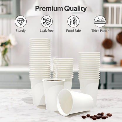 Dealusy 100 Count 12 oz Coffee Cups