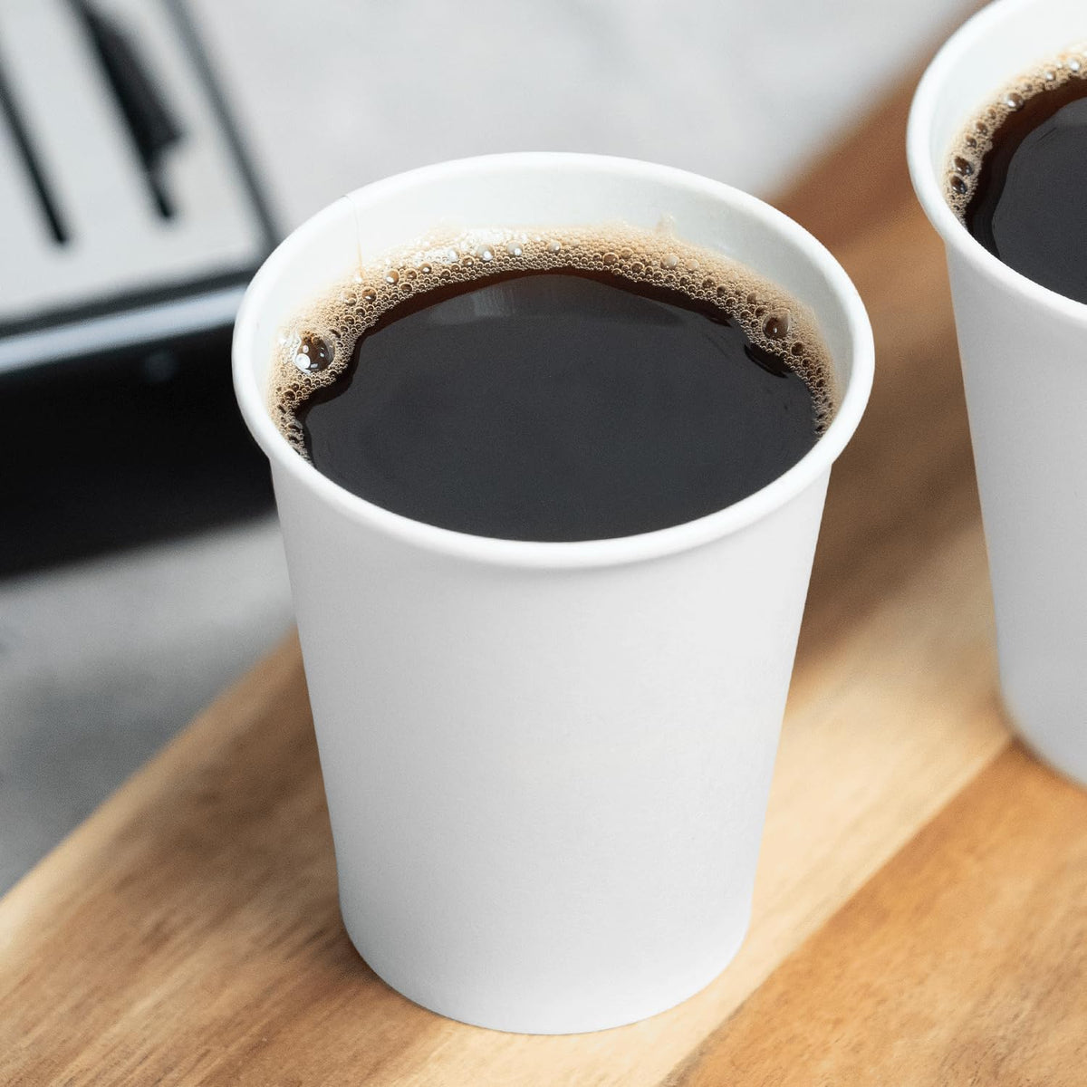 Karat [10oz - 1,000ct Coffee Cups, Paper Hot Cups, 90mm Diameter