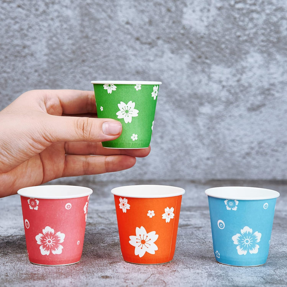 LITOPAK 800 Pack 3 oz Paper Cups, Small Paper bathroom cups 3 ounce