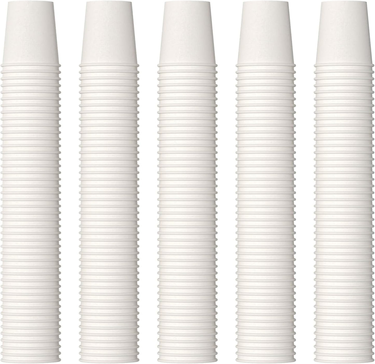 JOLLY PARTY 2 oz Bathroom Cups 700 Pack Small Paper Cup White Mouthwash Cup