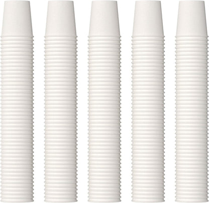 JOLLY PARTY 2 oz Bathroom Cups 700 Pack Small Paper Cup White Mouthwash Cup