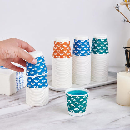 JollyPack 1200 Pack 3 oz Disposable Bathroom Paper Cups