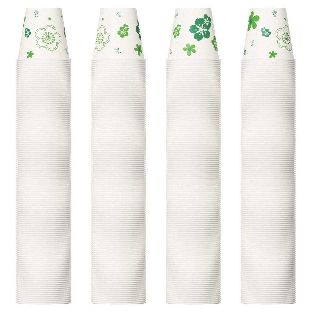 JOLLY PARTY 600 Pack 3oz Disposable Bathroom Cups, Paper Mouthwash Cups