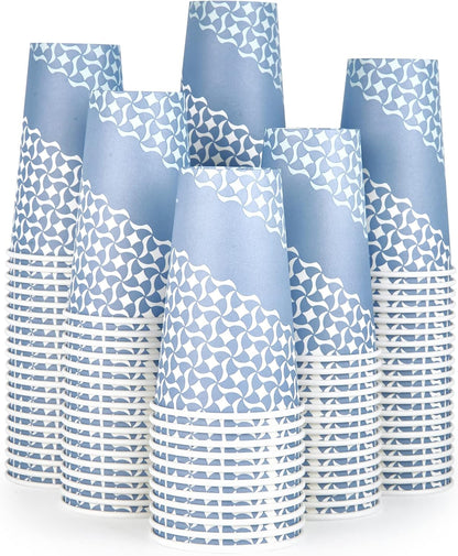 MUCHII 16 oz Coffee Cups, Disposable Paper Cups 210 Count, Disposable Cups