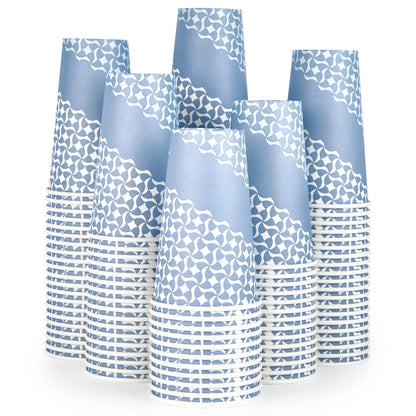 MUCHII 16 oz Coffee Cups, Disposable Paper Cups 210 Count, Disposable Cups