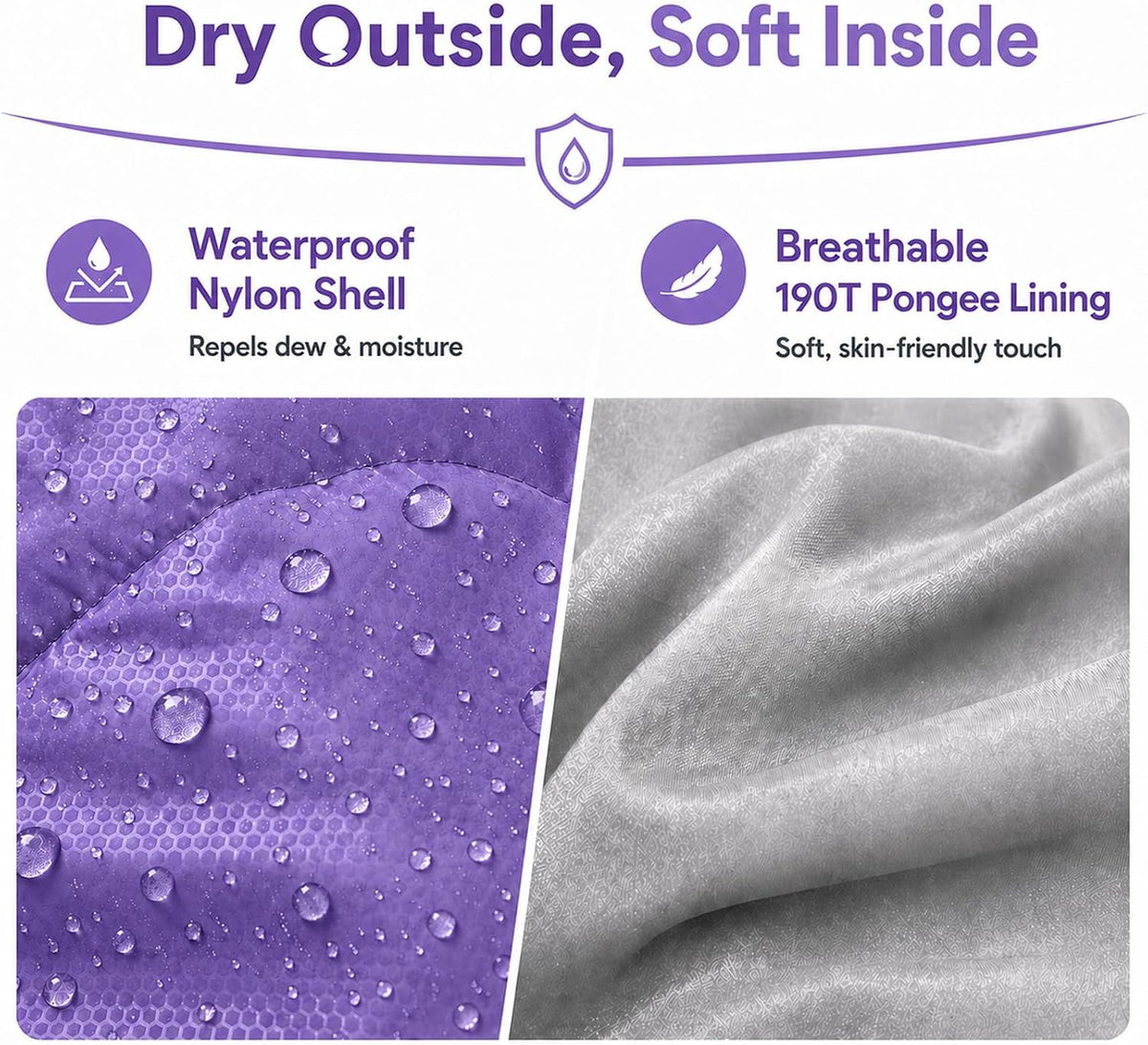 Sleeping Bags for Adults & Kids - Lightweight Camping Sleeping Bag