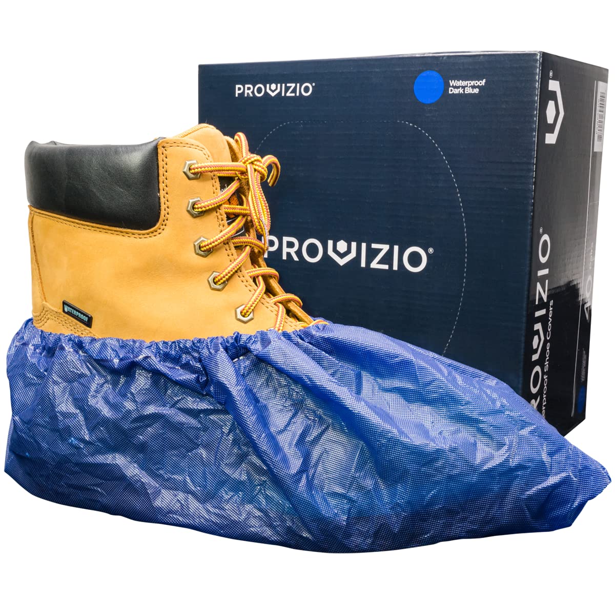 Waterproof Shoe Covers Disposable Non Slip Extra Large Boot Cover - (40 Pairs)
