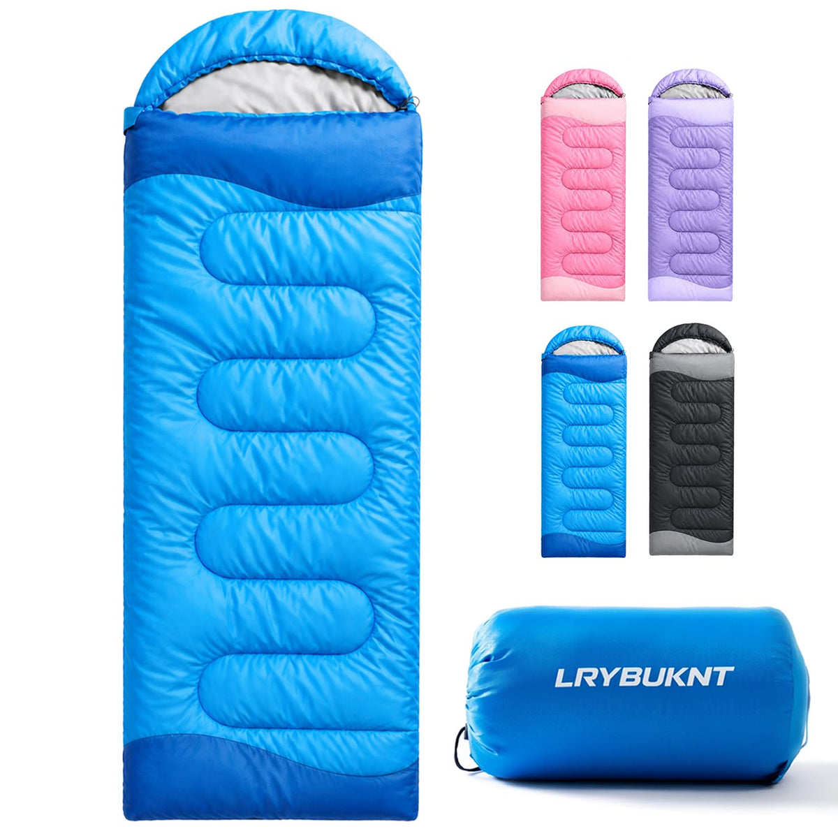 Sleeping Bags for Adults & Kids - Lightweight Camping Sleeping Bag