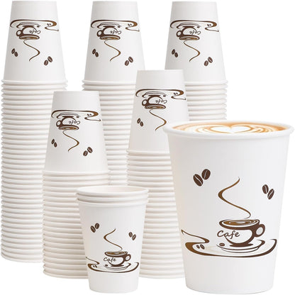 Lamosi 240 Pack 12 oz Coffee Cups, Disposable Paper Cups