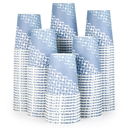 MUCHII 16 oz Coffee Cups, Disposable Paper Cups 210 Count, Disposable Cups