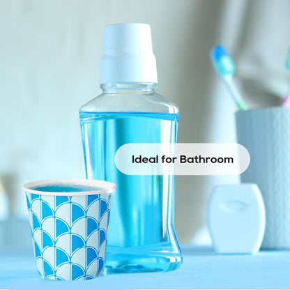 JOLLY PARTY 1800Pack 3oz Small Paper Mouthwash Cups Disposable Bathroom Cup