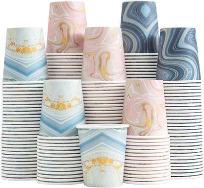 BYSNOW 300 Pack 3 oz Paper Cups, Small Disposable Bathroom Cups