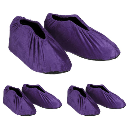 PATIKIL Shoe Covers, 3 Pairs Reusable Shoe Protector Covers, Orange