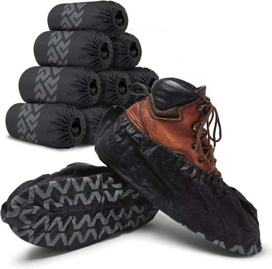 X-Large Disposable Boot Covers Non Slip Clean Home Shoe Covers
