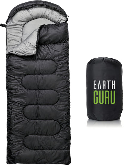 Sleeping Bags for Adults Cold Weather & Warm - Backpacking Camping Sleeping Bag for Kids 10-12, Girls, Boys - Lightweight Compact Camping Essentials Gear Accessories Hiking Sleep Must Haves