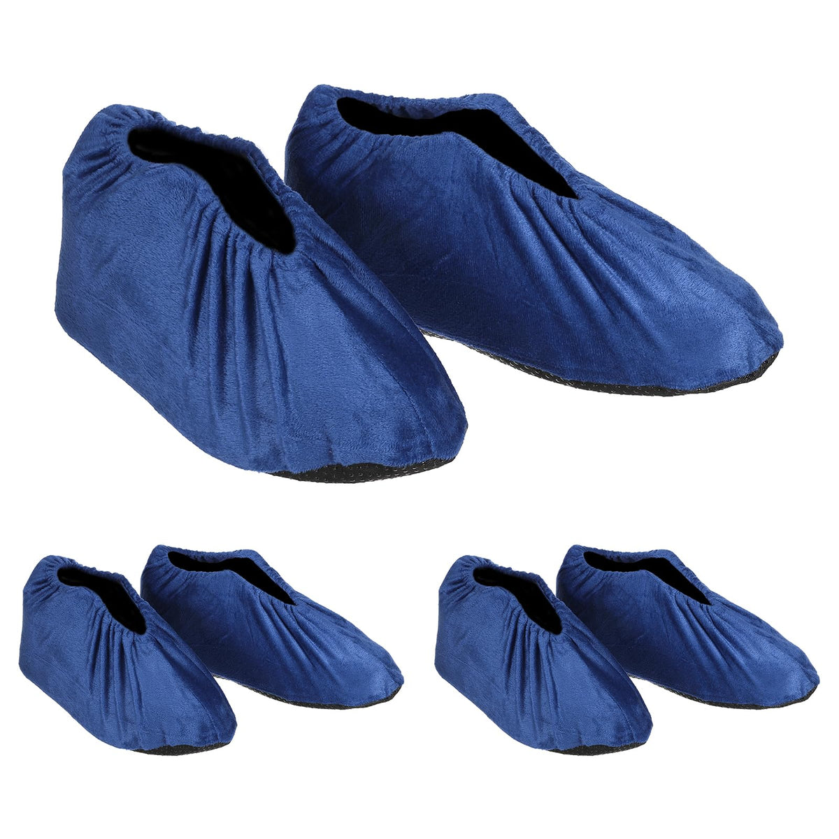 PATIKIL Shoe Covers, 3 Pairs Reusable Shoe Protector Covers, Orange