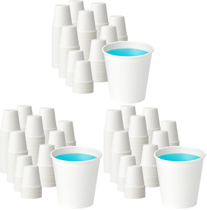 500 Pack 8 oz Paper Cups, Disposable Coffee Cups
