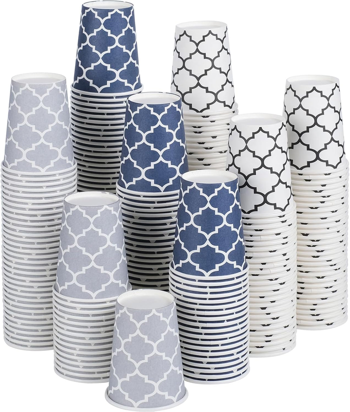 Clawsoff 300 Pack Paper Cups 8 oz, Disposable Coffee Cups 8 OZ