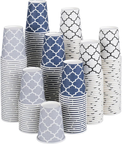 Clawsoff 300 Pack Paper Cups 8 oz, Disposable Coffee Cups 8 OZ
