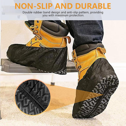 Shoe Covers Disposable, Extra Large 200 Pack, Non-Slip Indoor