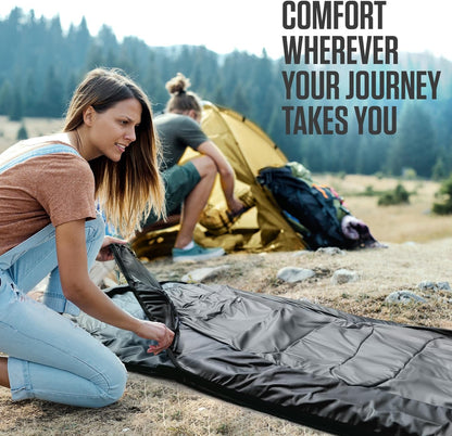 VENTURE 4TH Backpacking Sleeping Bag for Camping - Single, XXL & Double