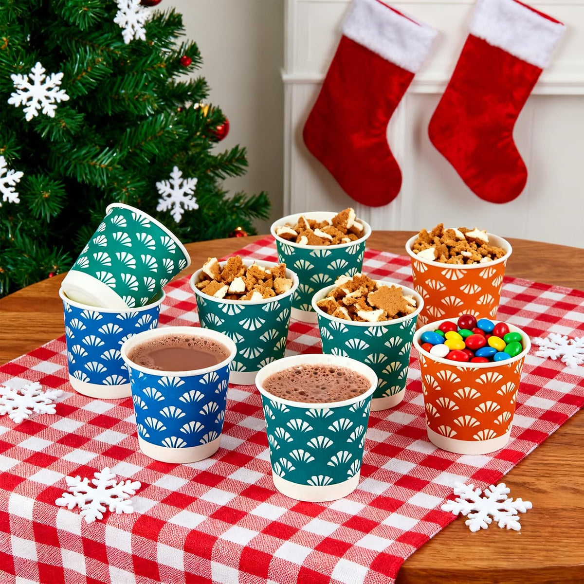 JollyPack 1200 Pack 3 oz Disposable Bathroom Paper Cups