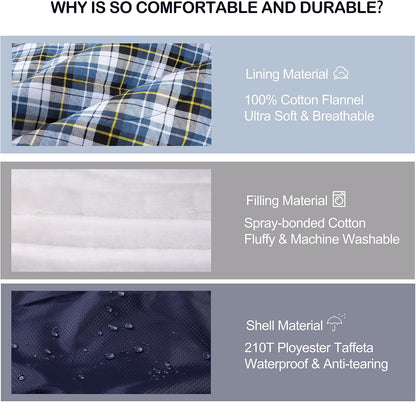 HiZYNICE Sleeping Bags for Adults XXL Cold Weather