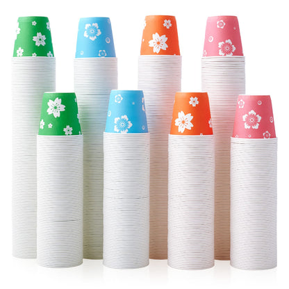 LITOPAK 800 Pack 3 oz Paper Cups, Small Paper bathroom cups 3 ounce