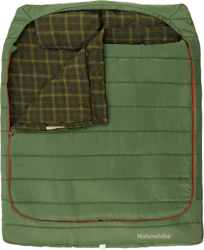 Naturehike Double Sleeping Bag for Adults with Pillows for Couples & Family