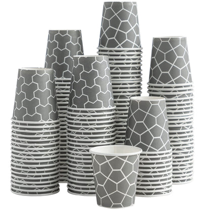 5oz Bathroom Paper Cups,300 Pack Disposable Mouthwash Cups(Marble)