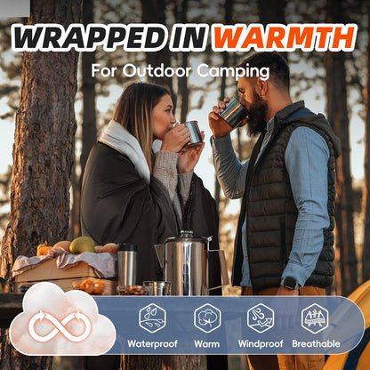 MEREZA Sleeping Bags XL for Adults Mens Large Wide Sleeping Bag for Camping