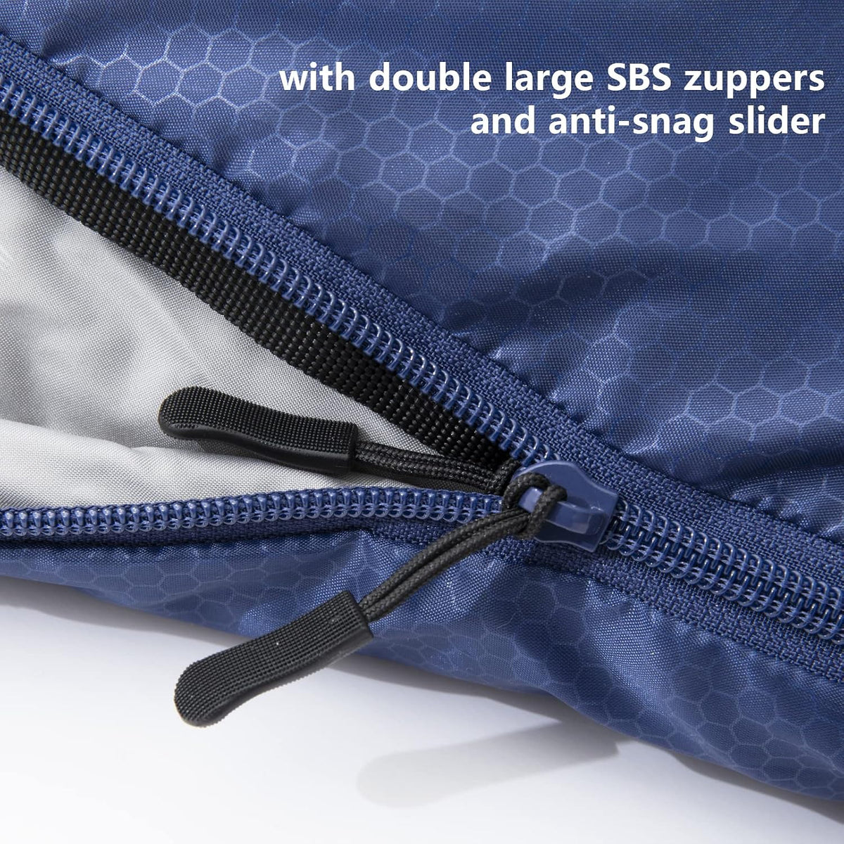 BISINNA XXL Sleeping Bag(90.55"x39.37") for Big and Tall Adults Plus Size