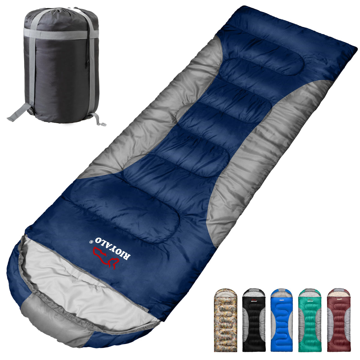 0 Degree Winter Sleeping Bags for Adults, Cold Weather Camping