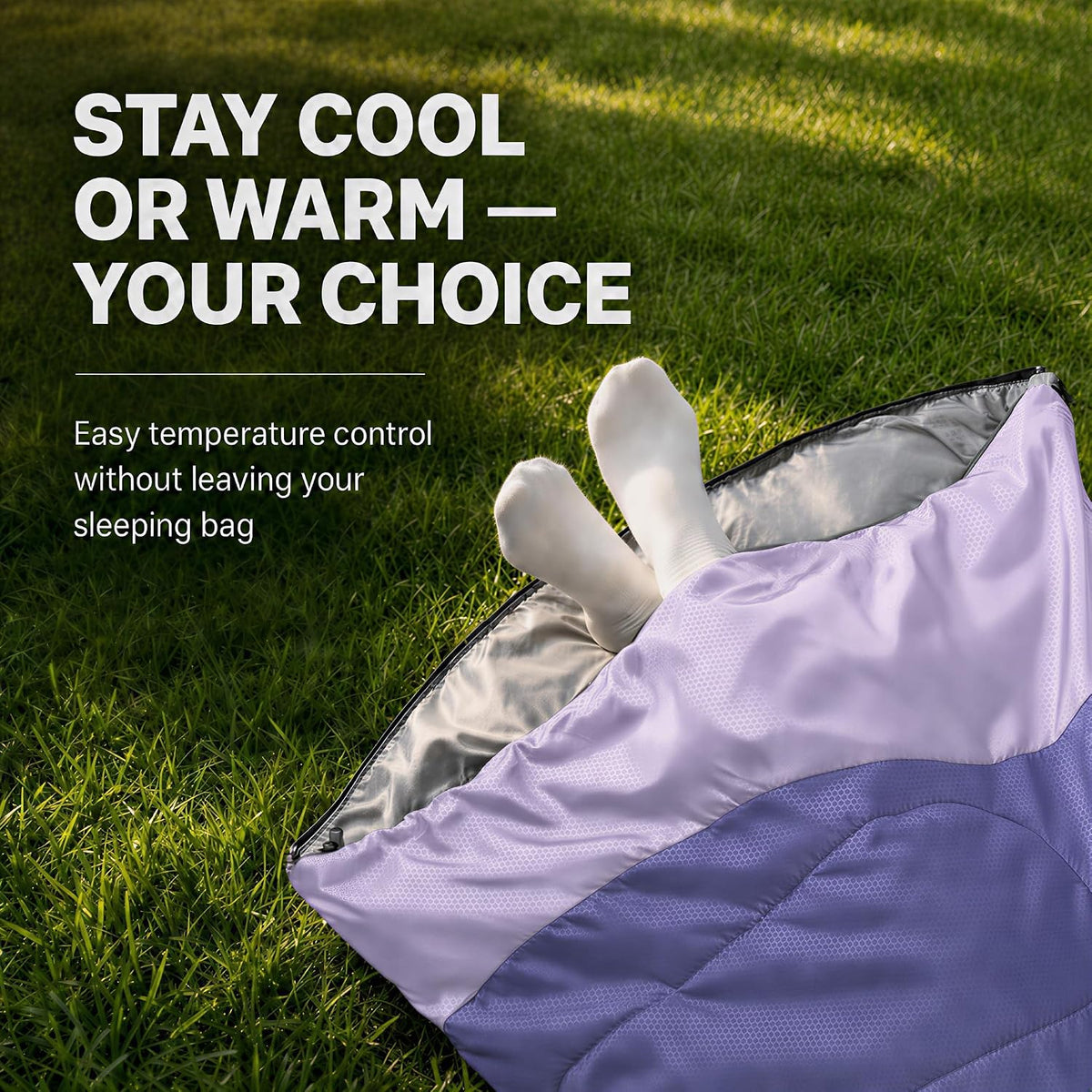 Sleeping Bags for Adults & Kids - Lightweight Camping Sleeping Bag