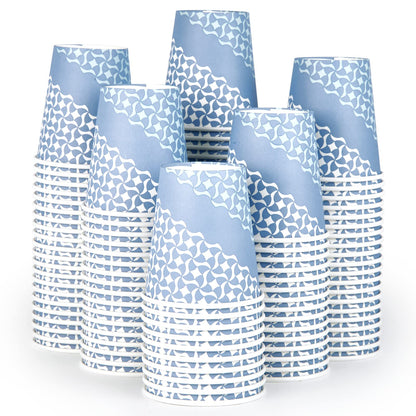 MUCHII 16 oz Coffee Cups, Disposable Paper Cups 210 Count, Disposable Cups