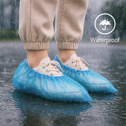 Shoe Covers Disposable, 1000 Pieces (500 Pairs), Non-Slip, Waterproof