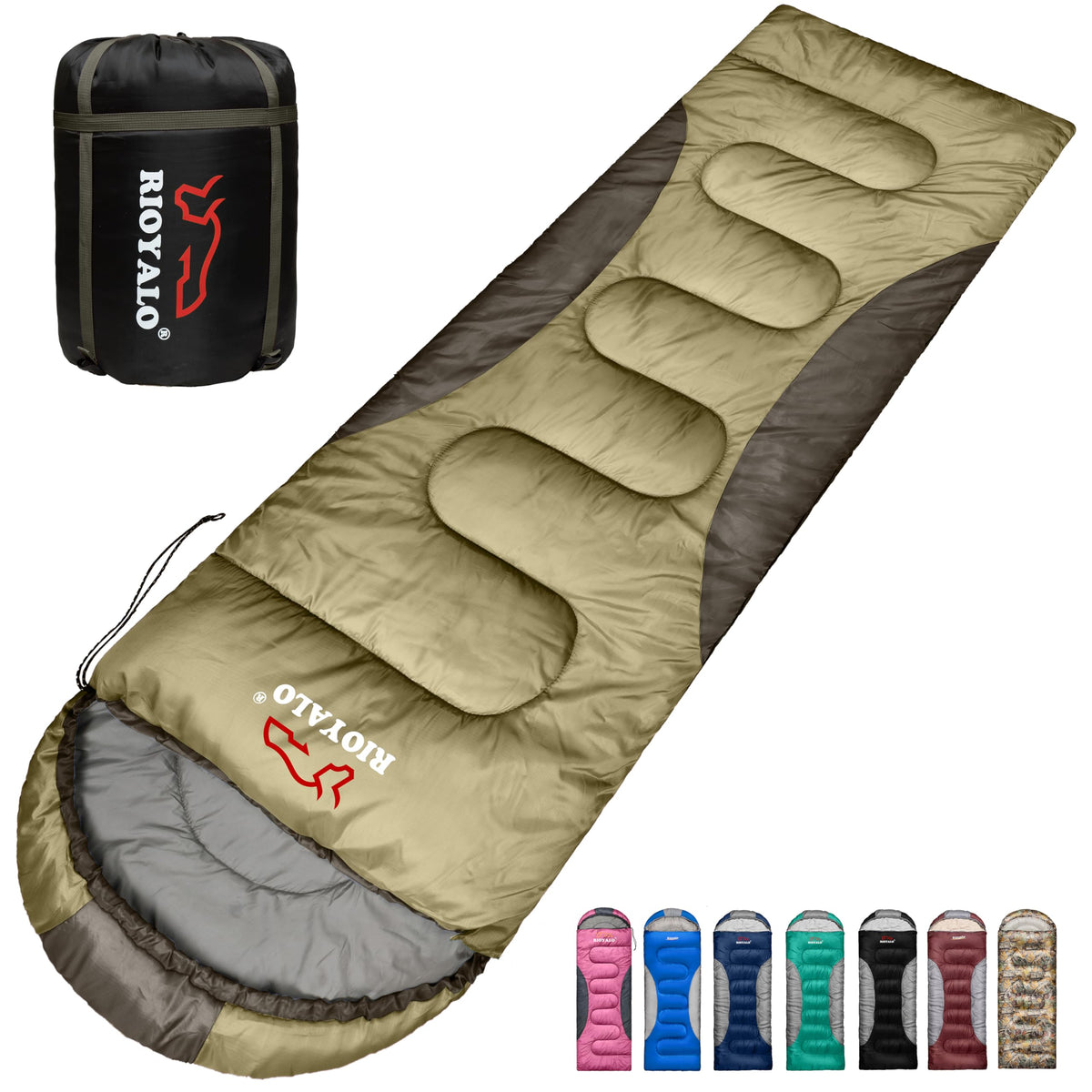 0 Degree Winter Sleeping Bags for Adults, Cold Weather Camping