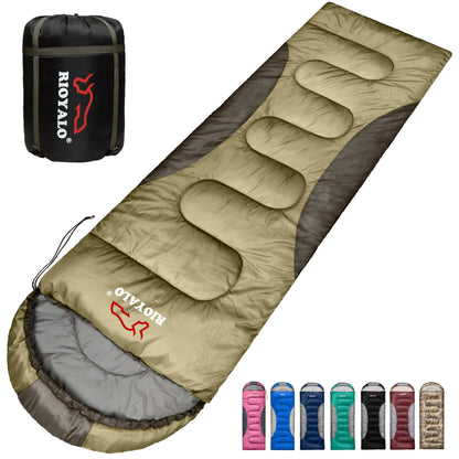 0 Degree Winter Sleeping Bags for Adults, Cold Weather Camping