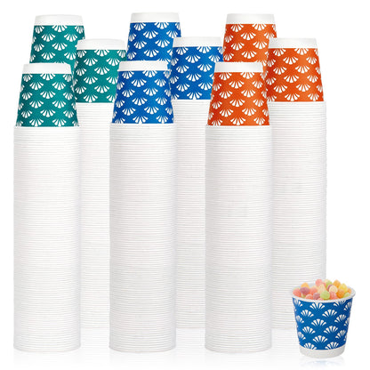 JollyPack 1200 Pack 3 oz Disposable Bathroom Paper Cups