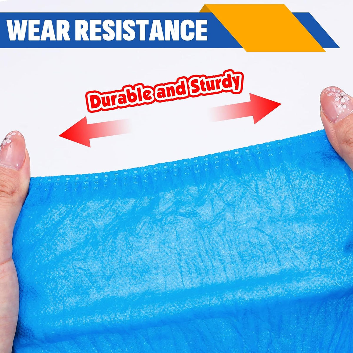 600 Pack(300 Pairs) Shoe Covers Disposable, Non-woven Fabric Shoes Covers