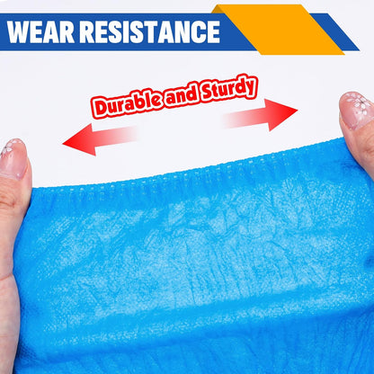 600 Pack(300 Pairs) Shoe Covers Disposable, Non-woven Fabric Shoes Covers