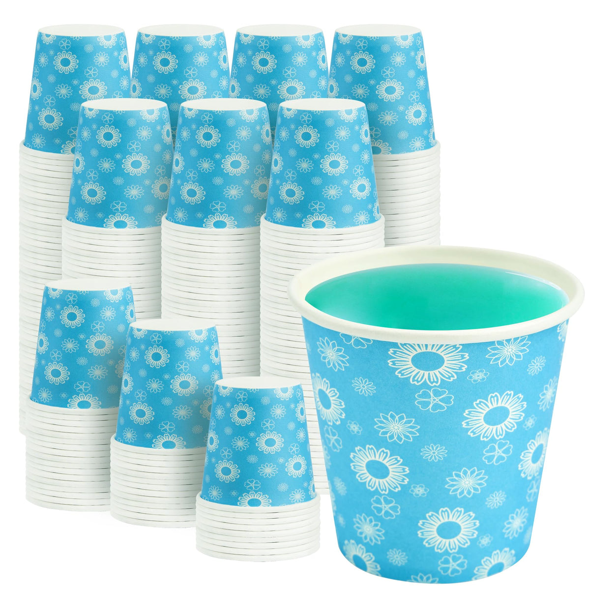 RACETOP Paper Coffee Cups 12 oz 300 Pack, Disposable Hot Paper Cups
